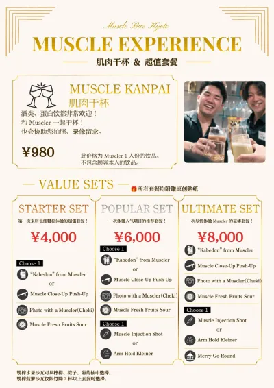 肌肉干杯・超值套餐